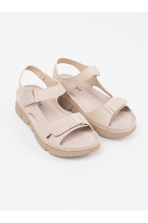 béžové  sandály 