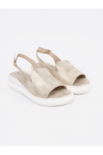 zlaté barvy  sandály  2