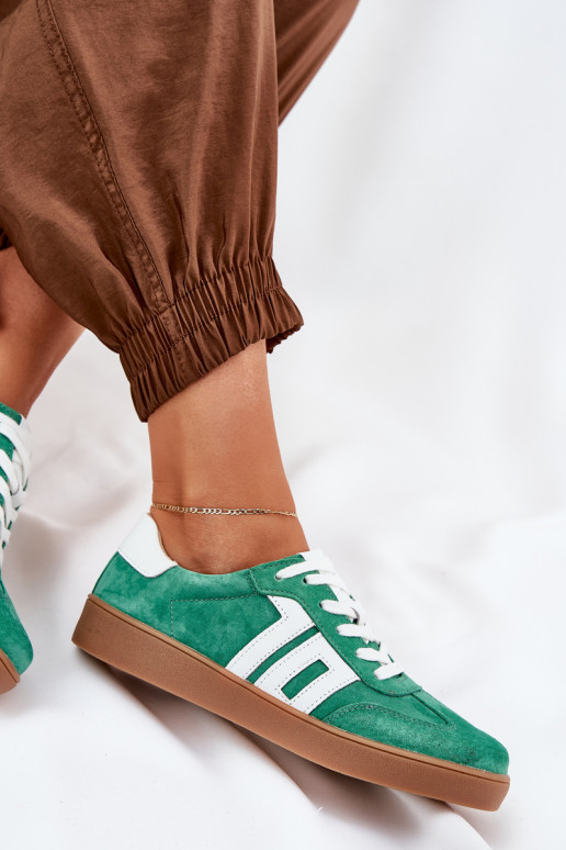 Tenisky tenisky ze semiše Vinceza 79517 zelené Tenisky tenisky ze semiše Vinceza 79517 zelené