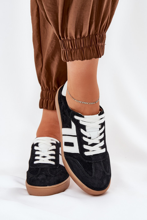 Tenisky tenisky ze semiše Vinceza 79517 Černé Tenisky tenisky ze semiše Vinceza 79517 Černé