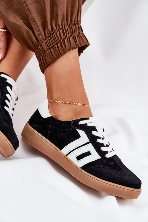 Tenisky tenisky ze semiše Vinceza 79517 Černé Tenisky tenisky ze semiše Vinceza 79517 Černé