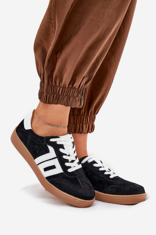 Tenisky tenisky ze semiše Vinceza 79517 Černé Tenisky tenisky ze semiše Vinceza 79517 Černé