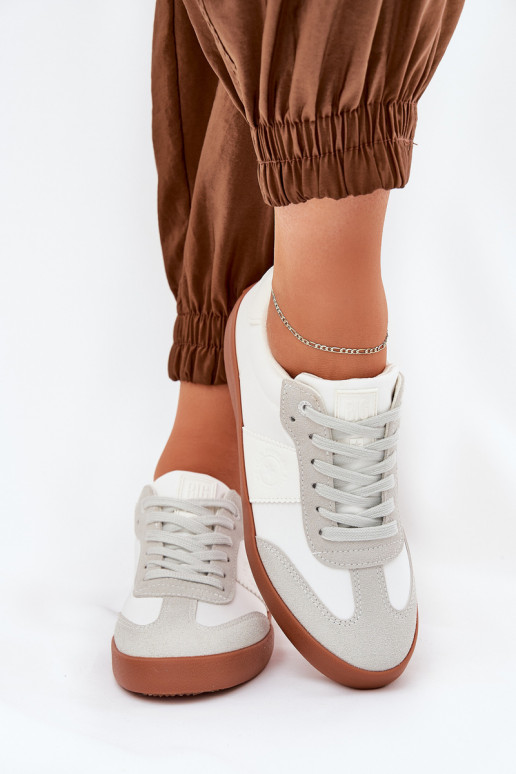 Tenisky  Big Star RR274371 Bílá-šedá Tenisky  Big Star RR274371 Bílá-šedá