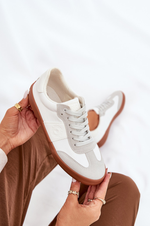 Tenisky  Big Star RR274371 Bílá-šedá Tenisky  Big Star RR274371 Bílá-šedá