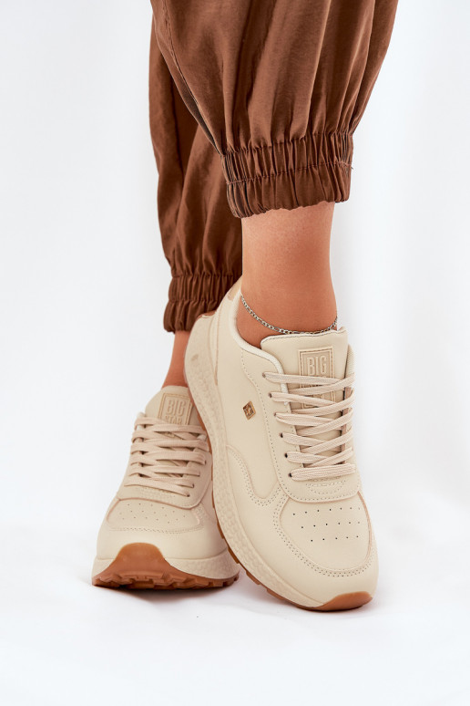 tenisky  Big Star RR274630 HI-POLY SYSTEM béžové  tenisky  Big Star RR274630 HI-POLY SYSTEM béžové