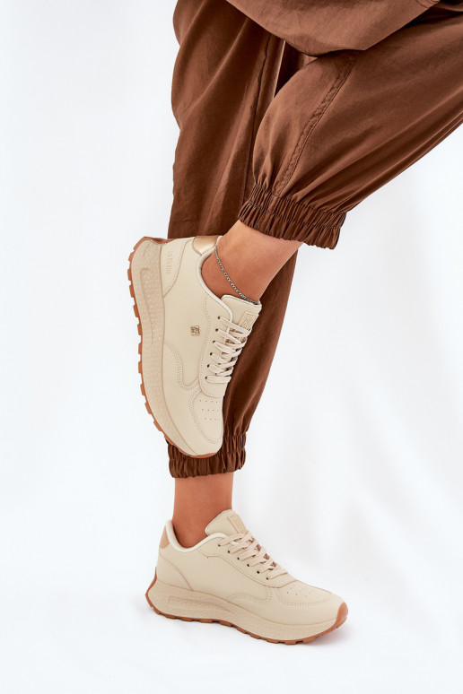 tenisky  Big Star RR274630 HI-POLY SYSTEM béžové  tenisky  Big Star RR274630 HI-POLY SYSTEM béžové