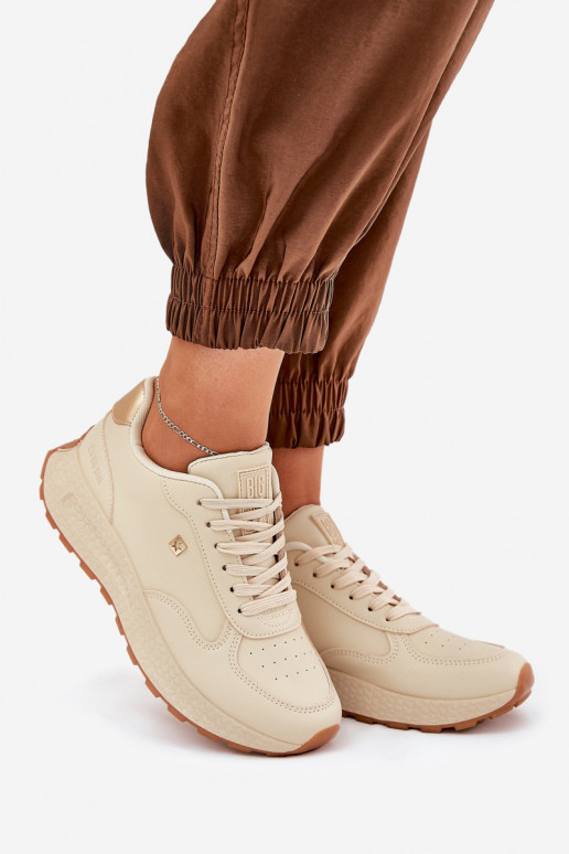 tenisky  Big Star RR274630 HI-POLY SYSTEM béžové  tenisky  Big Star RR274630 HI-POLY SYSTEM béžové