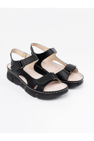 Černé  sandály  2