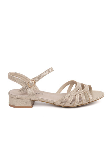 Žabky  ze skórzaną wkładką