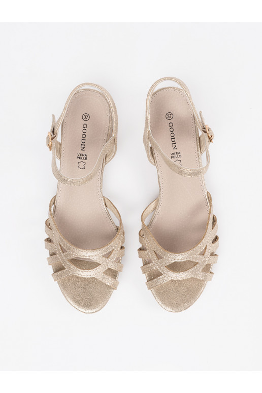 Žabky  ze skórzaną wkładką Žabky  ze skórzaną wkładką