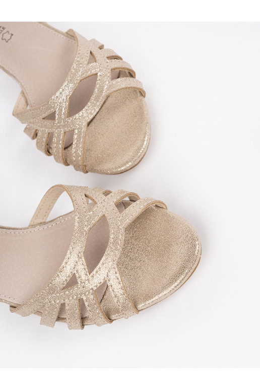 Žabky  ze skórzaną wkładką Žabky  ze skórzaną wkładką