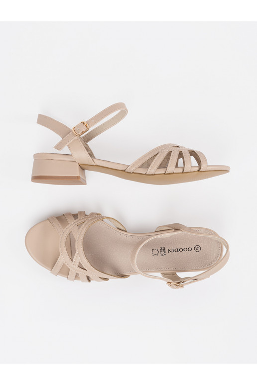 Žabky  ze skórzaną wkładką Žabky  ze skórzaną wkładką