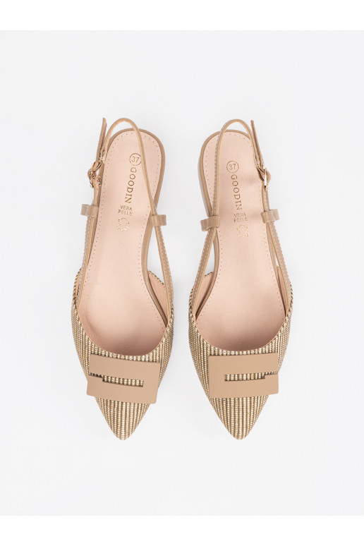 Žabky taupe  Žabky taupe