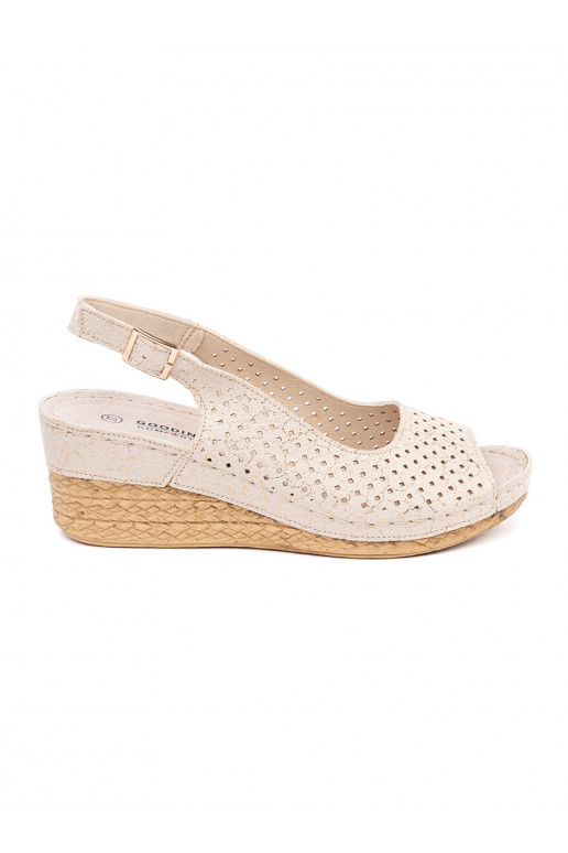 béžové  sandály  béžové  sandály