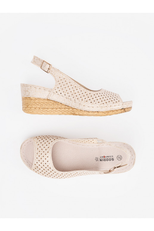 béžové  sandály  béžové  sandály