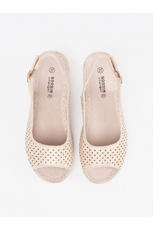 béžové  sandály  béžové  sandály