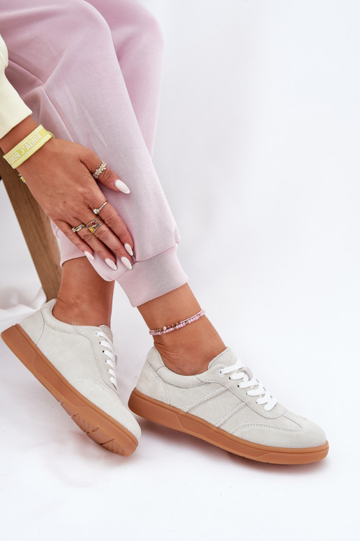 ze semiše  Tenisky  šedá Paliana ze semiše  Tenisky  šedá Paliana