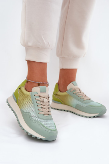 tenisky se síťovinou  Vinceza 66775 zelené