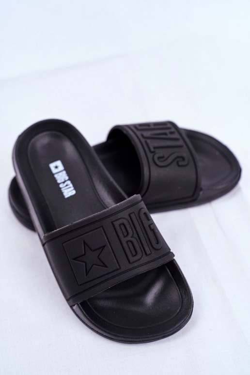 Pantofle Dětské Big Star Černé DD374157 Pantofle Dětské Big Star Černé DD374157