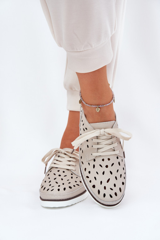 boty   S.Barski LR51-610 béžové boty   S.Barski LR51-610 béžové