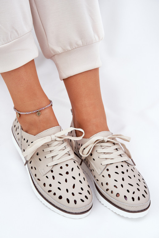 boty   S.Barski LR51-610 béžové boty   S.Barski LR51-610 béžové