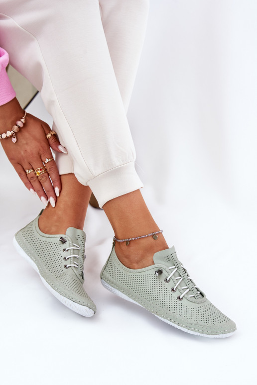 boty   Artiker 54C0833 světle zelená boty   Artiker 54C0833 světle zelená