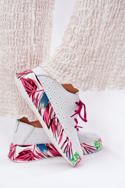 Tenisky  Na j Platformie Vinceza 88017 bílé  Tenisky  Na j Platformie Vinceza 88017 bílé