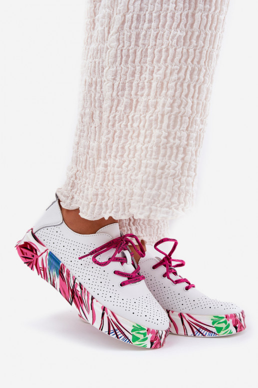 Tenisky  Na j Platformie Vinceza 88017 bílé  Tenisky  Na j Platformie Vinceza 88017 bílé