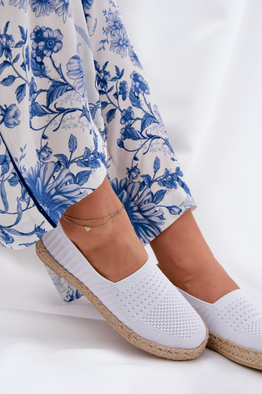 Espadrilky  Vinceza 13624 bílé  Espadrilky  Vinceza 13624 bílé