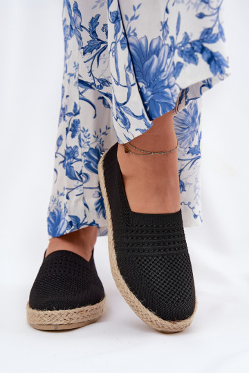 Espadrilky  Vinceza 13624 Černé 2