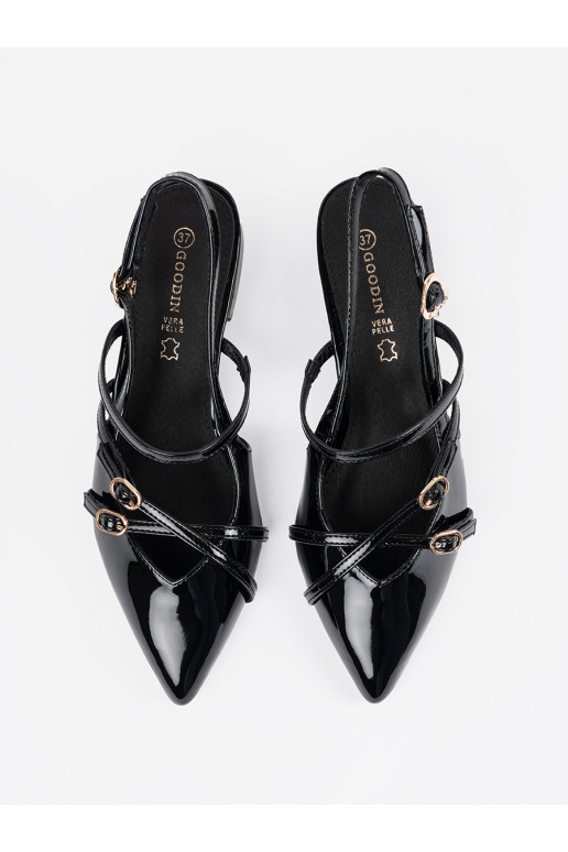 Černé  vysoké podpatky  Černé  vysoké podpatky