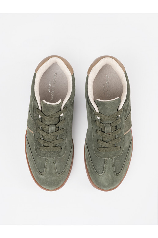 ze semiše zelené Tenisky Sergio Leone ze semiše zelené Tenisky Sergio Leone