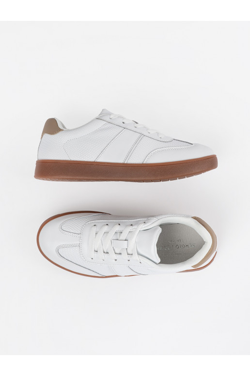 ze semiše bílé Tenisky Sergio Leone ze semiše bílé Tenisky Sergio Leone