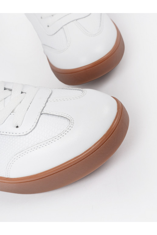 ze semiše bílé Tenisky Sergio Leone ze semiše bílé Tenisky Sergio Leone