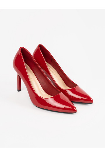 červené Boty na vysokém podpatku Sergio Leone 2