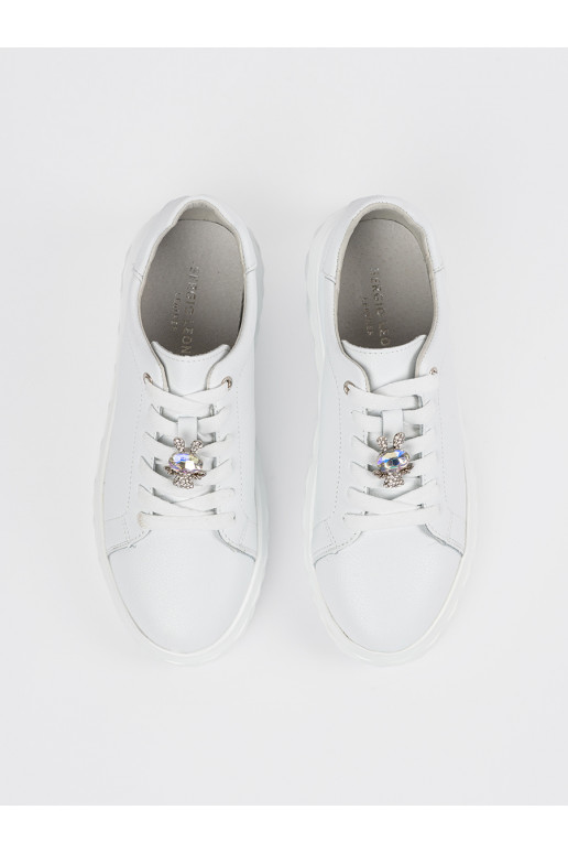 bílé Tenisky z przypinką  Sergio Leone bílé Tenisky z przypinką  Sergio Leone