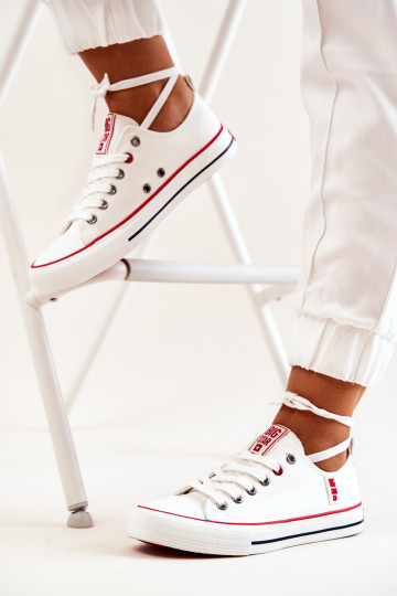   ležérní boty BIG STAR JJ274123 bílé