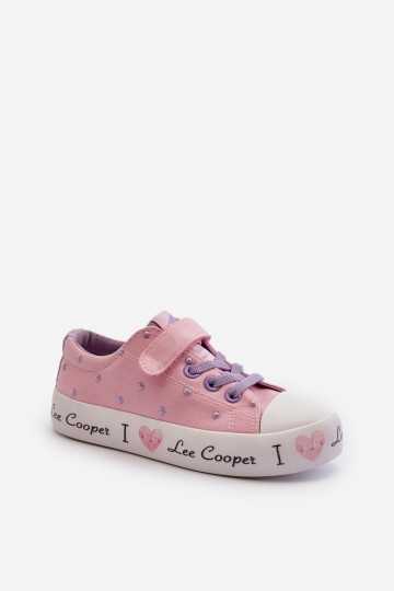 ležérní boty Dětské Lee Cooper LCW-24-02-2160 růžová