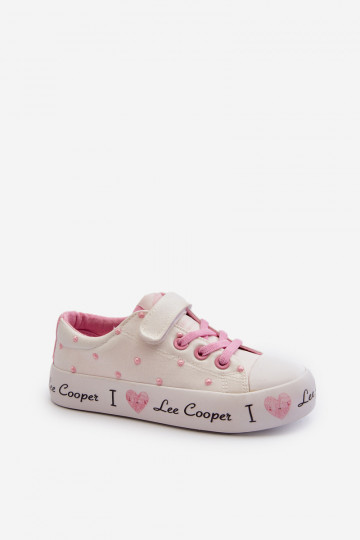 ležérní boty Dětské Lee Cooper LCW-24-02-2159 bílé