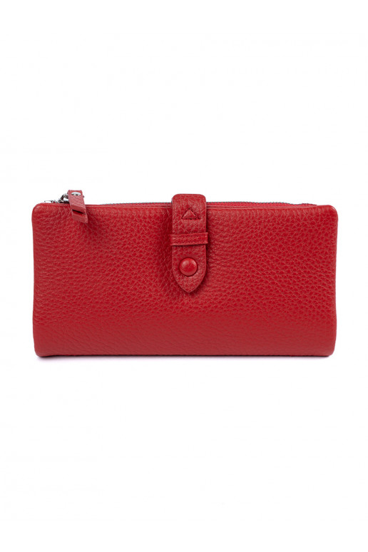 červené Dámská kabelka z przegródkami