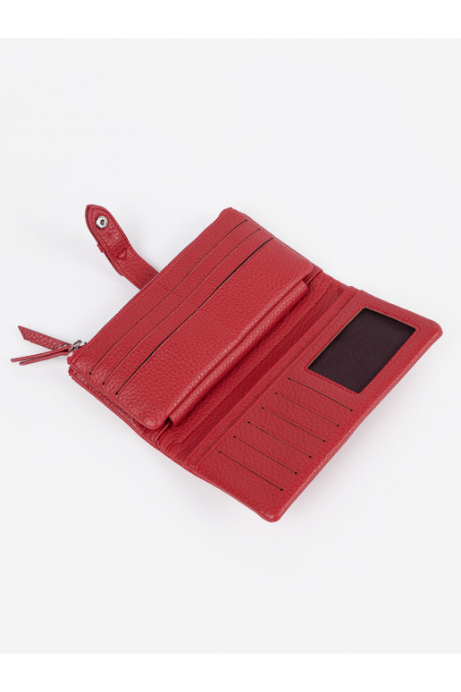 červené Dámská kabelka z przegródkami