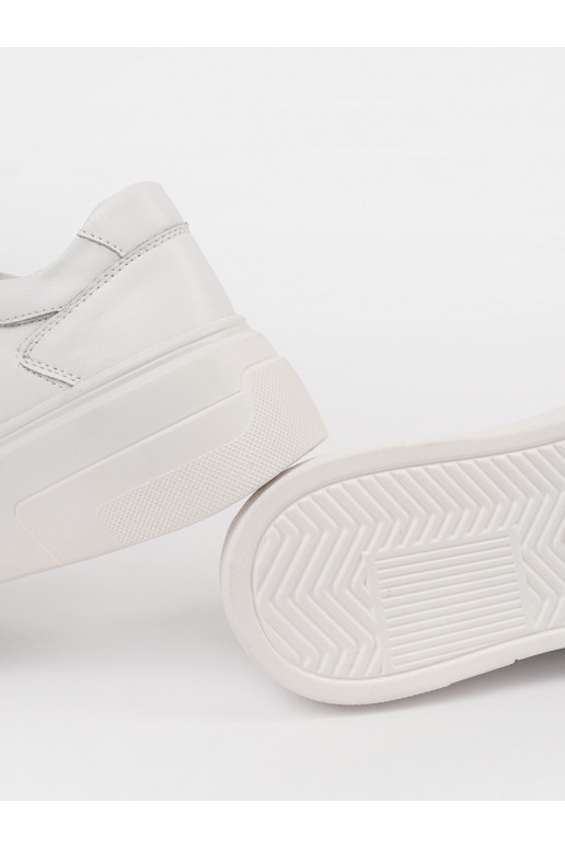 bílé Tenisky s platformou  Sergio Leone