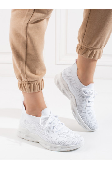 Boty ve sportovním stylu bílé  2