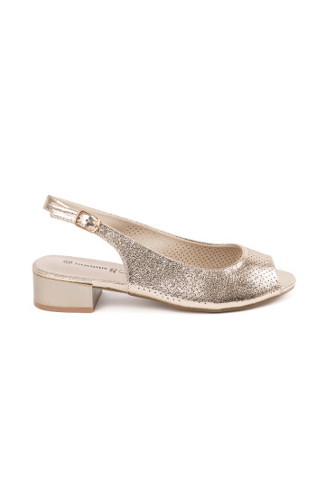 zlaté barvy  sandály