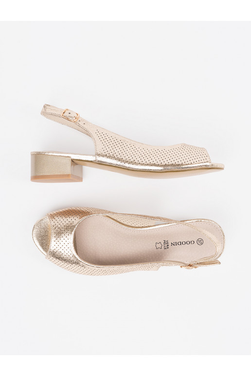 zlaté barvy  sandály  zlaté barvy  sandály