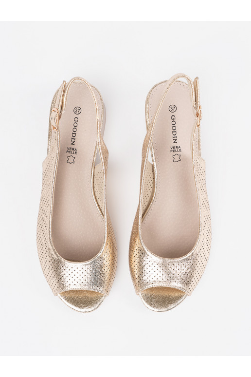 zlaté barvy  sandály  zlaté barvy  sandály