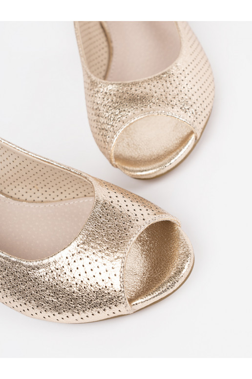 zlaté barvy  sandály  zlaté barvy  sandály