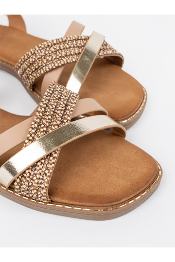 zlaté barvy sandály   Sergio Leone 2