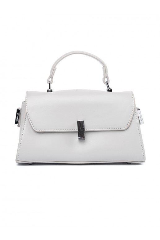 šedá kabelka na ramie z rączką