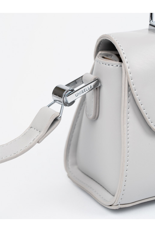 šedá kabelka na ramie z rączką